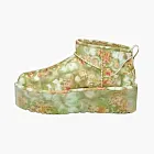 Collina Strada x Classic Ultra Mini Platform Boot 'Green Floral'