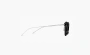 Gentle Monster Acetate Irregular Shape Eyeglass Frame Unisex Black 