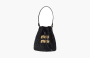 Miu Miu Knitted Shoulder Bag "Black" 