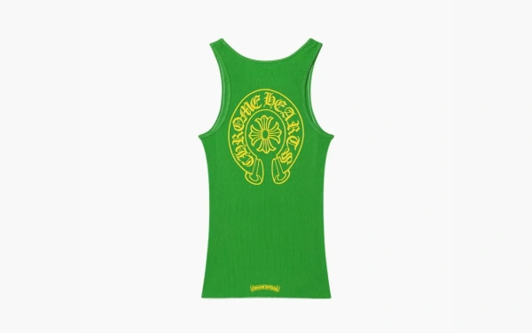 Chrome Hearts Horseshoe Logo Tank Top Green 