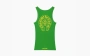 Chrome Hearts Horseshoe Logo Tank Top Green 