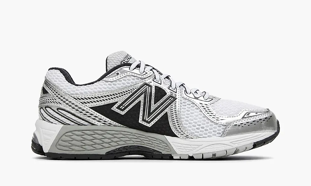 New Balance 860v2 Black White Silver