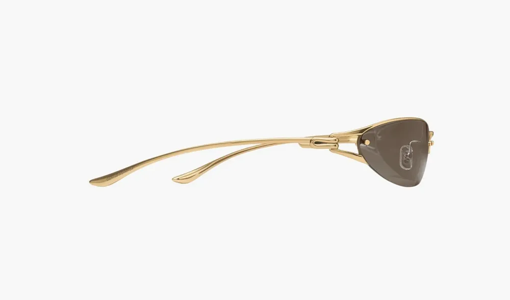 Gentle Monster Futura 03 Sunglasses Gold / Brown