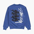 Stussy Skate Stack Crew Indigo