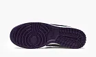 Nike Dunk Low Chenille Swoosh Sail Grand Purple
