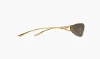 Gentle Monster Futura 03 Sunglasses Gold / Brown