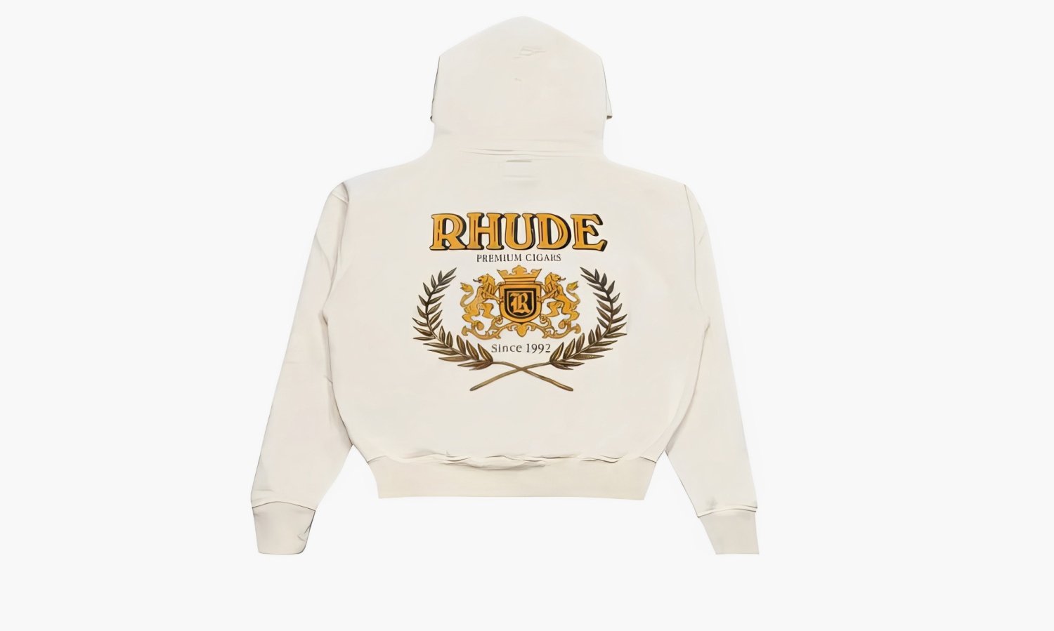 RHUDE Cresta Cigar Hoodie "Vintage White" 