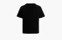MM6 Maison Margiela Destroyed Logo Print T-Shirt Black 
