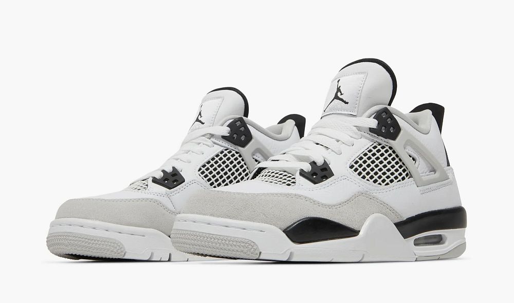 Air Jordan 4 Retro GS Military Black