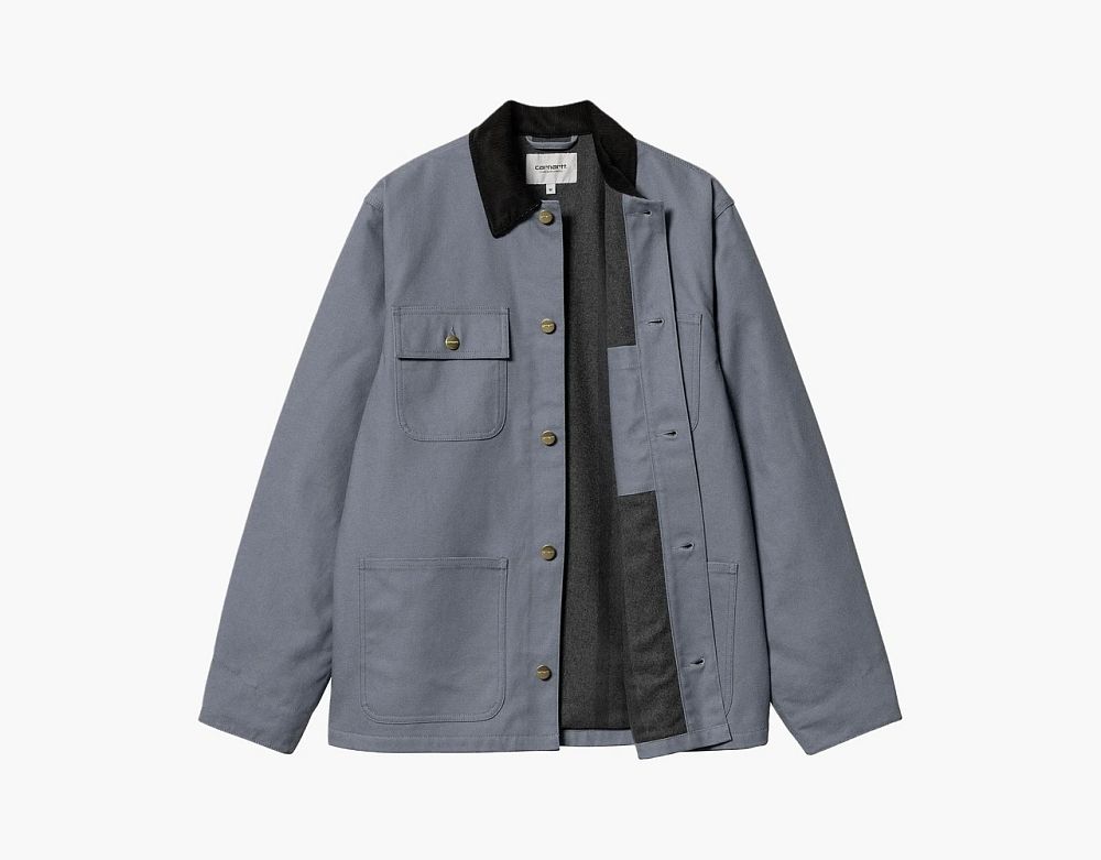 Carhartt WIP Michigan Chore Coat Grey