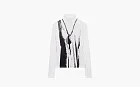 MM6 Maison Margiela Printed Mockneck Black
