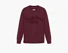 Adidas x Song For The Mute Long-Sleeve Tee Maroon