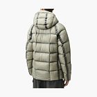 C.P. Company D.D. Shell Hooded Down Puffer Jacket Grey