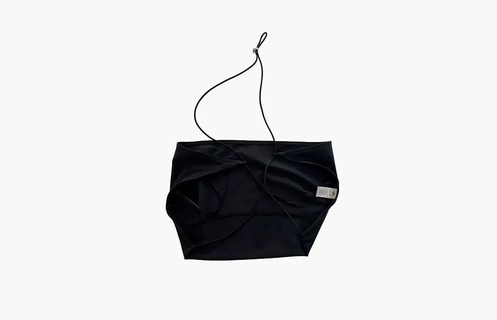Alo Yoga Cropped Megastar Tank Black