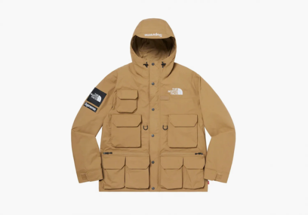 Supreme x The North Face Cargo Jacket Gold 