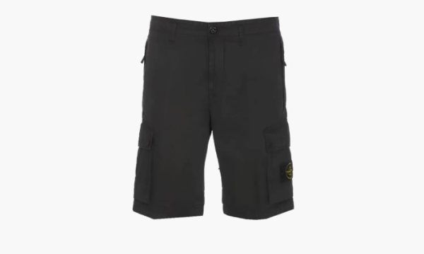 Stone Island Shorts Black Grey 