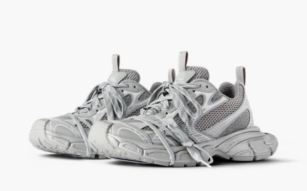Balenciaga 3XL Reflective Sneakers WMNS Grey Silver 