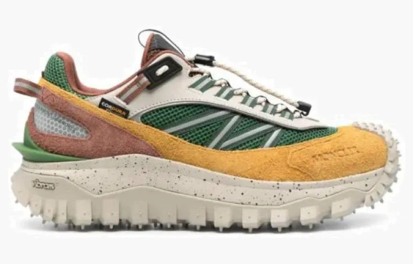 Moncler Trailgrip Suede Sneakers 