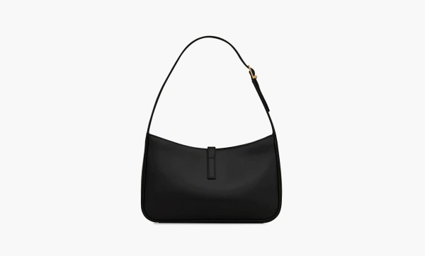 Saint Laurent Le 5 À 7 Hobo Bag In Smooth Leather Nero 