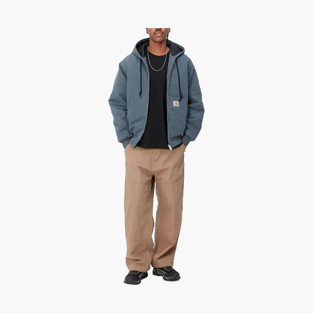 Carhartt WIP Active Jacket Hooded Blue Grey