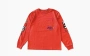 Chrome Hearts Matty Boy Spark Long Sleeve Tee Orange 