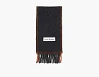 Acne Studios Wool Mohair Scarf Black