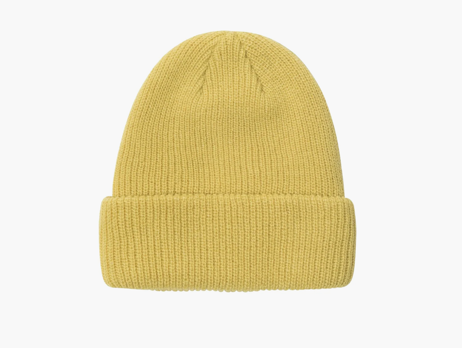 Stussy Basic Cuff Beanie "Mustard" 