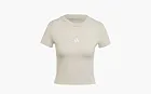 Adidas Baby Look Essentials 3-Stripes Slim T-Shirt 'White'