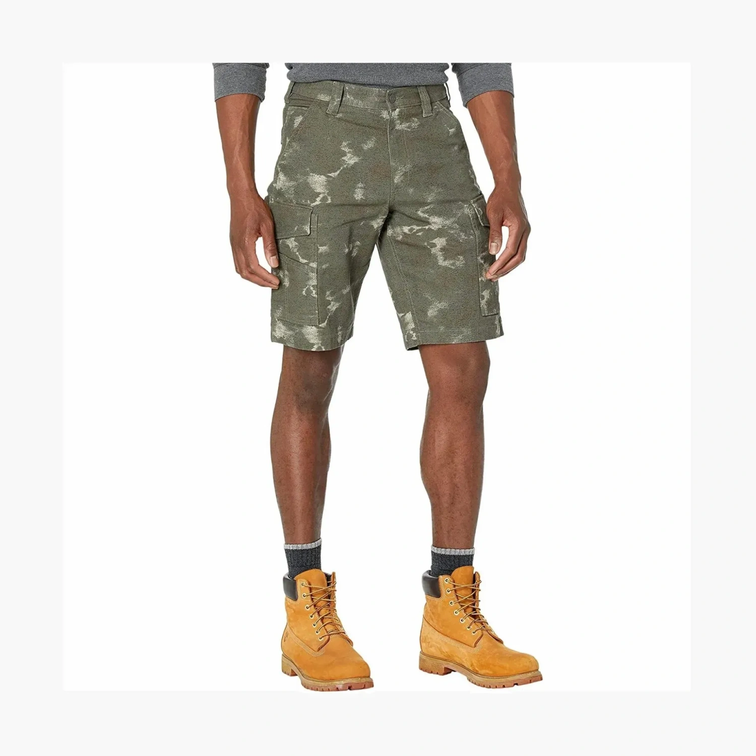 Carhartt 103542 RUGGED FLEX FIT CANVAS CARGO WORK SHORT RELAXED FIT 