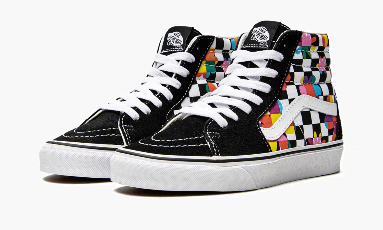 Vans Sk8-hi "Floral Checkerboard" 