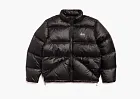 Stussy Micro Ripstop Down Jacket Jet Black