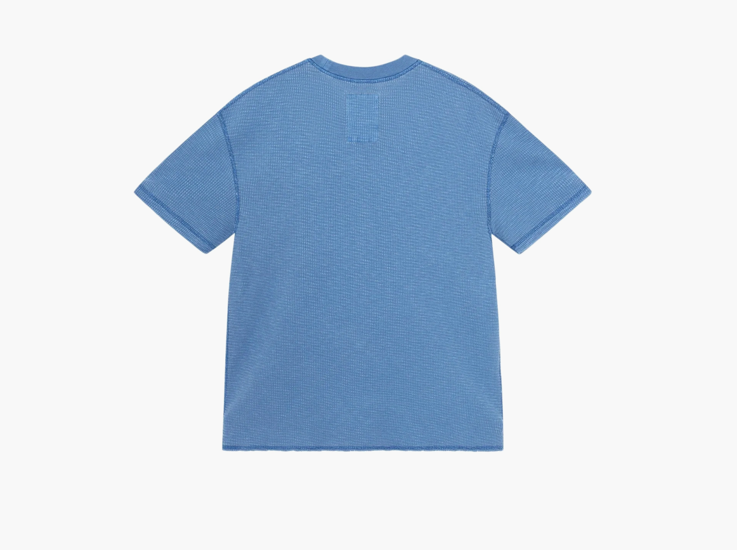 Stussy Pigment Dyed Short-Sleeve Thermal  "Blue" 