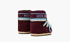 Moon Boot Icon Low Suede Burgundy