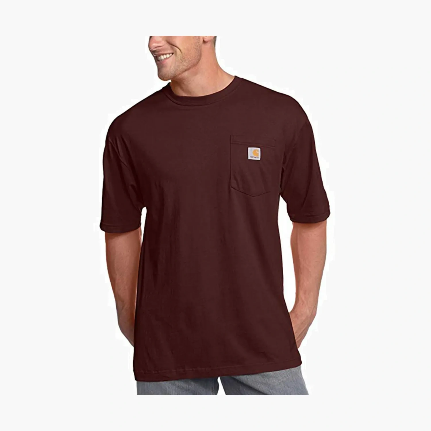 Carhartt K87 LOOSE FIT HEAVYWEIGHT SHORT-SLEEVE POCKET T-SHIRT LogoT 
