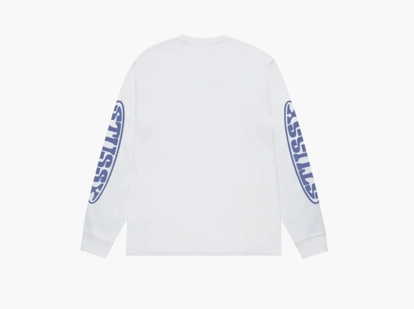 Stussy Pill L/S Tee  White 