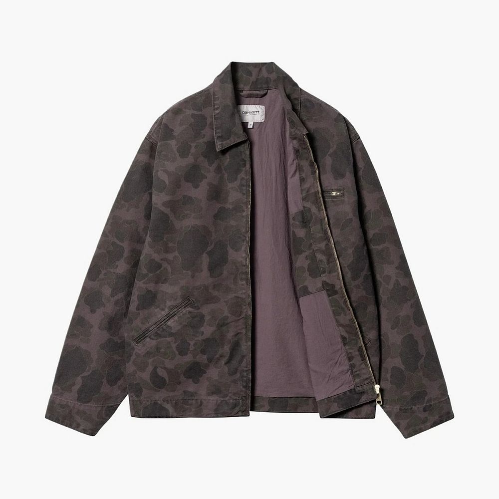 Carhartt WIP Duck Detroit Jacket Brown Camo