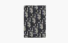 Dior Oblique Jacquard Card Holder Bi-Fold Beige/Black