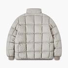 Nothomme Stand Collar Down Jacket Beige Gray