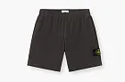 Stone Island Malfile Fleece Jogger Shorts Charcoal Grey