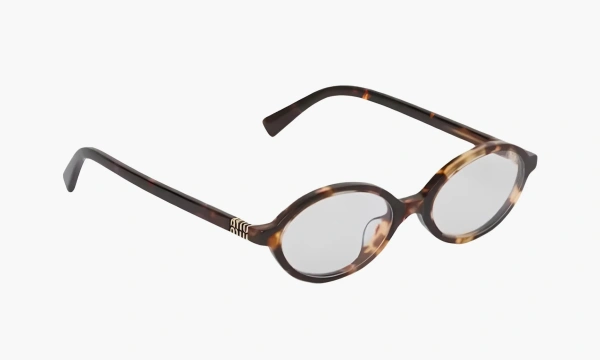 Miu Miu Glasses Leopard 