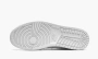Air Jordan 1 Mid Triple White 
