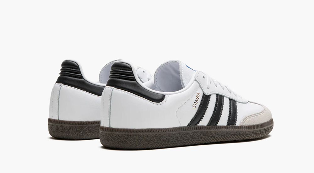 Adidas Samba OG J White Black Gum