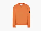Stone Island Raglan Knit Sweater Orange