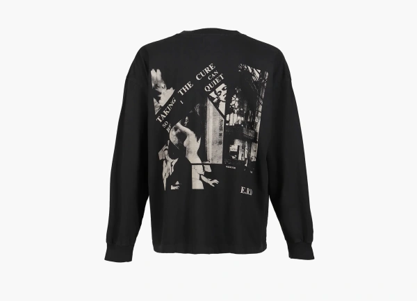 Enfants Riches Déprimés Taking The Cure Long-Sleeve T-Shirt Faded Black  Enfants Riches Déprimés Taking The Cure Long-Sleeve T-Shirt Faded Black