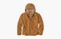 Carhartt 104392-J141 OJ4392 Washed Duck Sherpa-lined Jacket Sierra Jacket Logo-3 RELAXED FIT 
