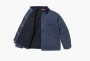 Supreme Old English Canvas Work Jacket Navy 