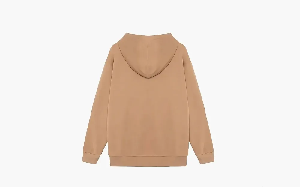 Gucci x The North Face Cotton Hoodie Brown