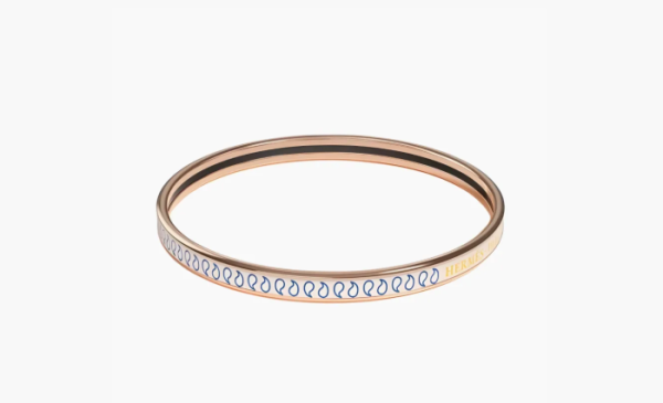 Hermès Enamel Bangles Gold  Hermès Enamel Bangles Gold