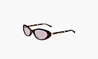 Gentle Monster Plastic Frame OVAL SUNGLASSES Unisex Brown