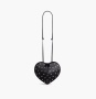 Alaia Le Coeur Bag In Calfskin "Black" 